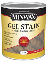 616120444 GEL STAIN SLATE 1QT